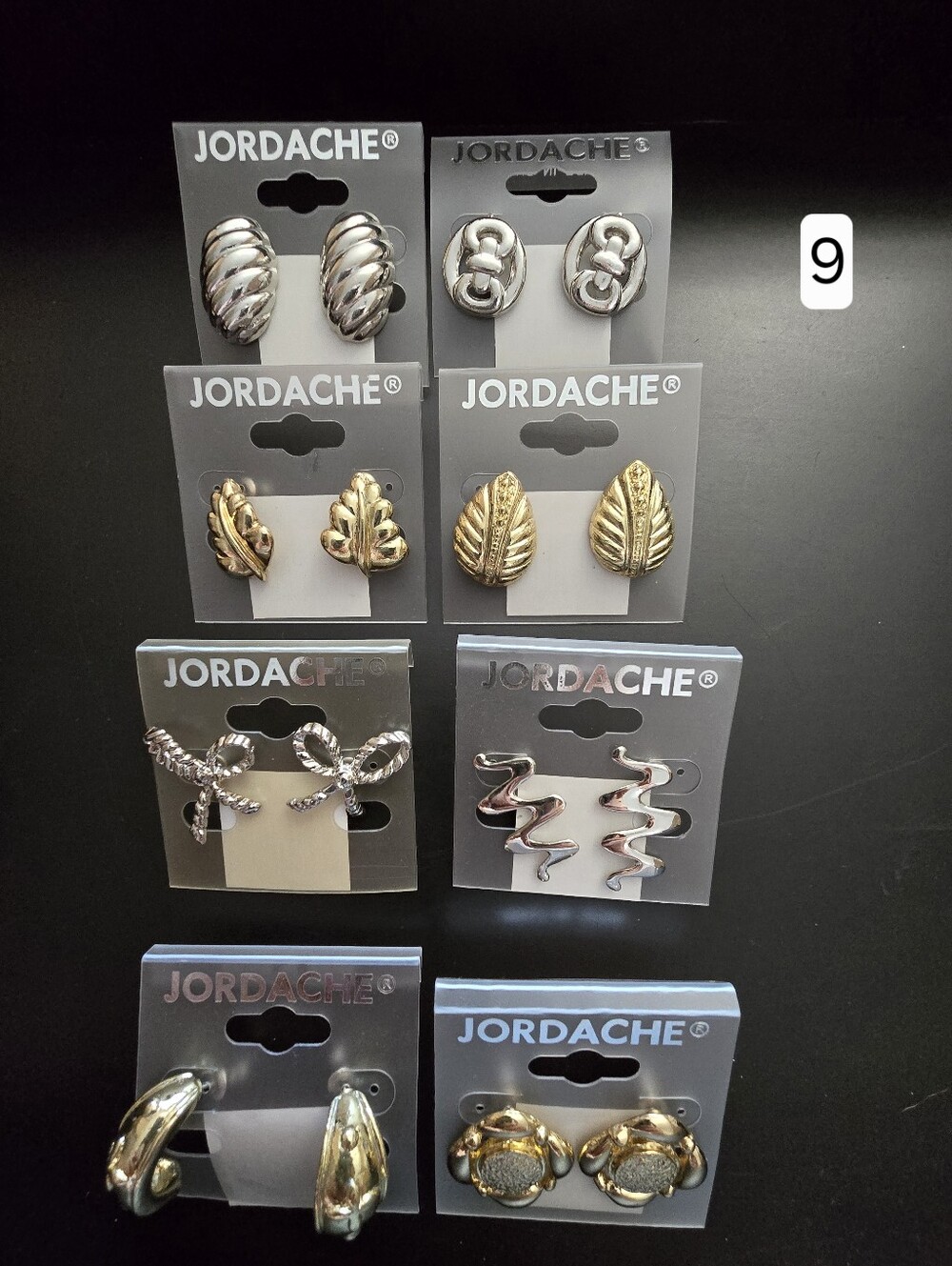 Vintage Jordache Earrings Mixed - Gold & Silver